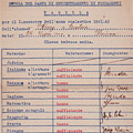 Report Card from Campo di Concentramento, Ferramonti 1941/1942.